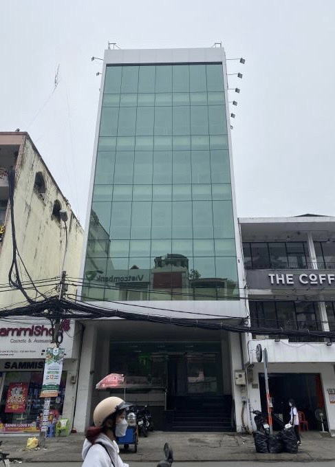 Cho thuê tòa nhà quận bình Thạnh, tòa nhà mặt tiền đường Nguyễn Gia Trí