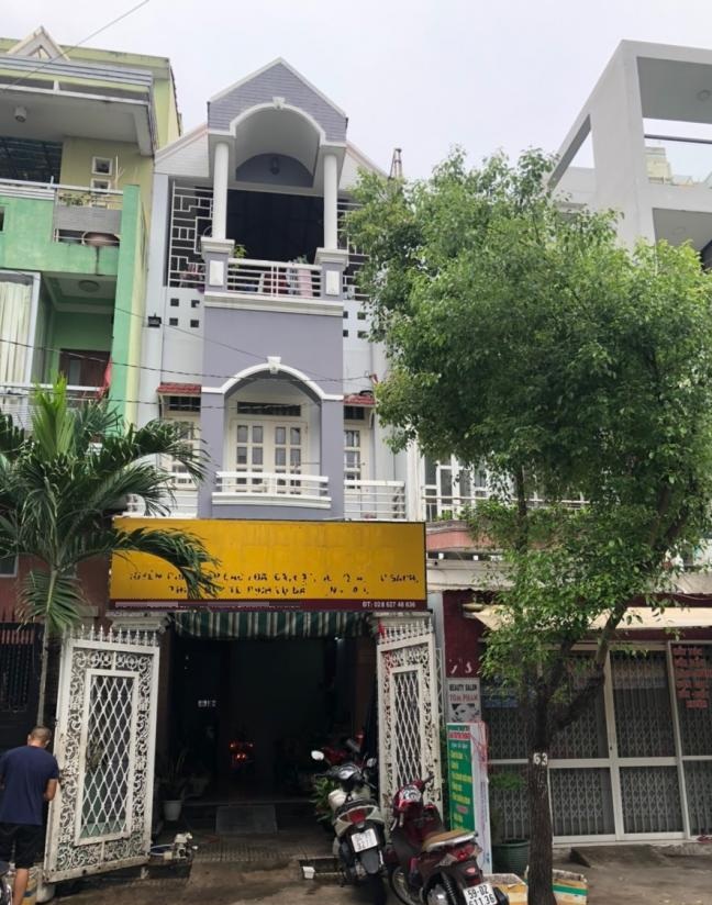 Cho thuê nhà mặt tiền đường Trần Quang Cơ