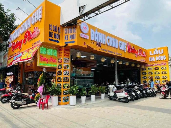 Cho thuê nhà góc 2 mặt tiền đường Âu Cơ