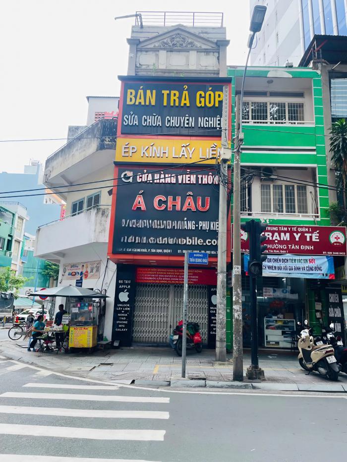 Cho thuê nhà mặt tiền đường Trần Quang Khải