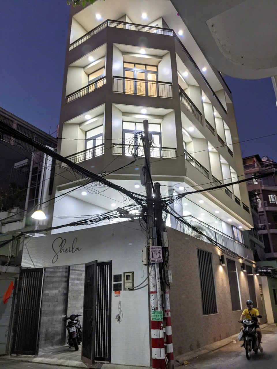 Cho thuê nhà đường Đặng Văn Ngữ quận Phú Nhuận