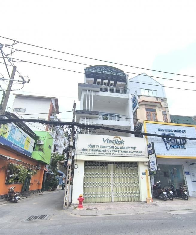 Cho thuê nhà góc 2 mặt tiền đường Thăng Long quận Tân Bình