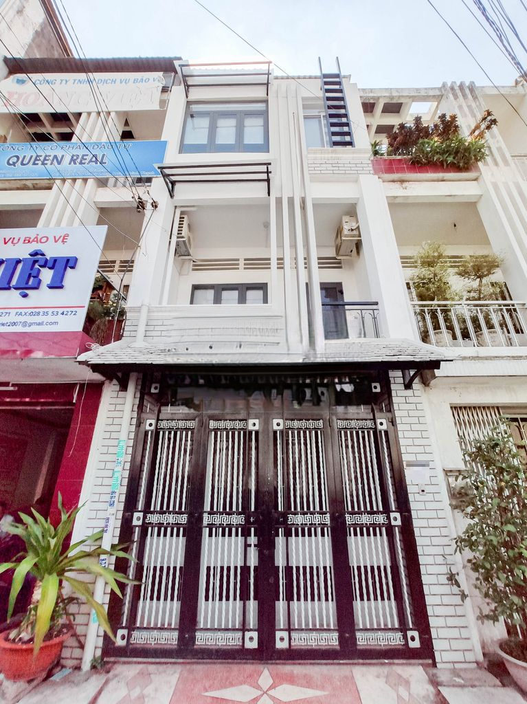 Cho thuê nhà hẻm xe hơi đường Nơ Trang Long quận Bình Thạnh