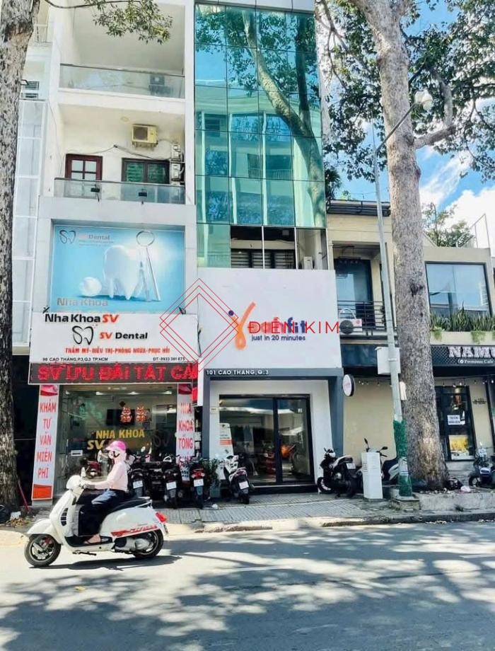 Cho thuê nhà mặt tiền đường Cao Thắng Quận 3