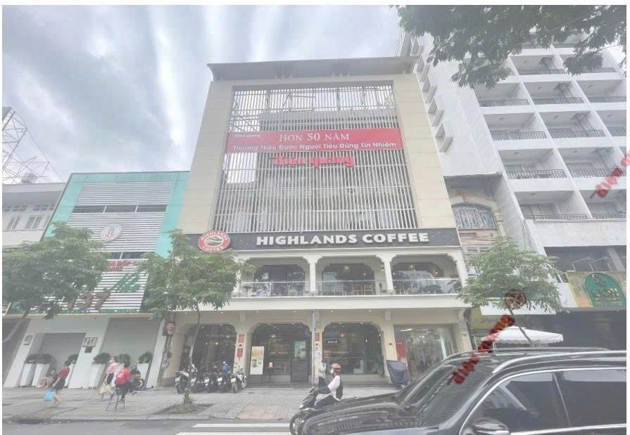 Cho thuê nhà mặt tiền đường Hàm Nghi Quận 1