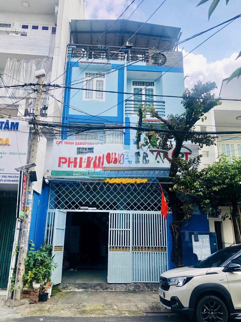 Cho thuê nhà mặt tiền đường Lê Vĩnh Hoà quận Tân Phú