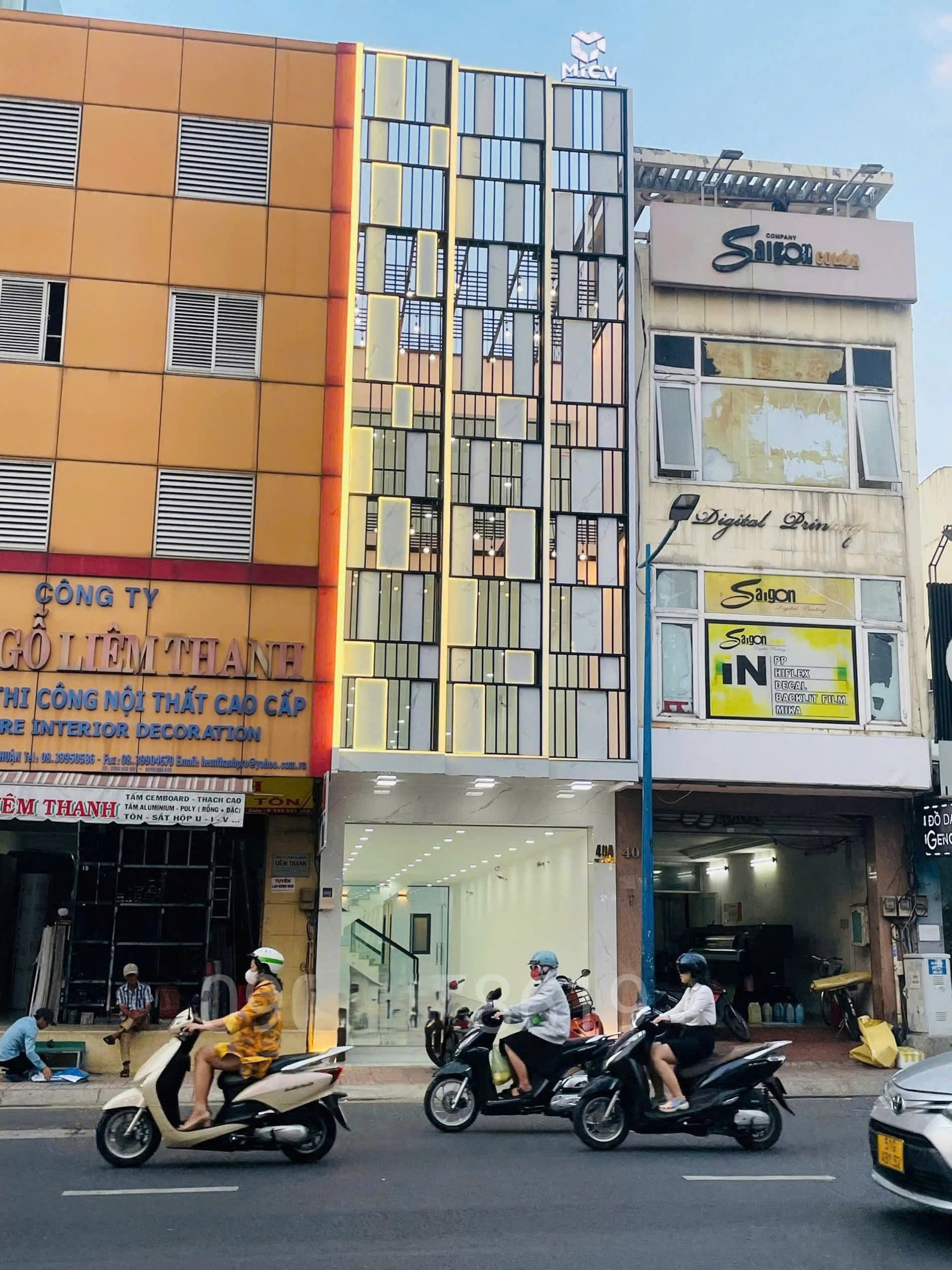 Cho thuê nhà mặt tiền đường Phan Đình Phùng quận Phú Nhuận