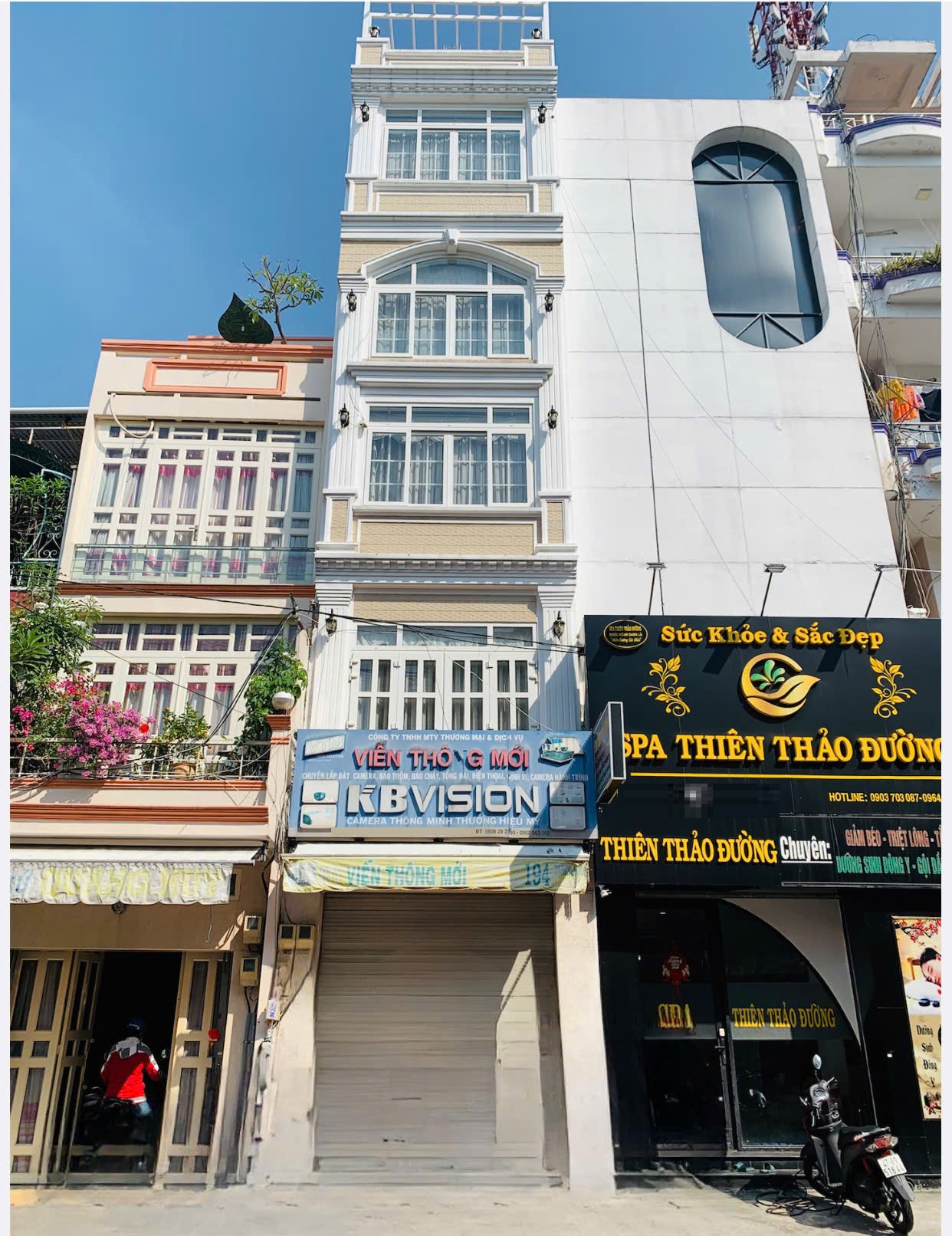 Cho thuê nhà mặt tiền đường Tân Phước quận 10