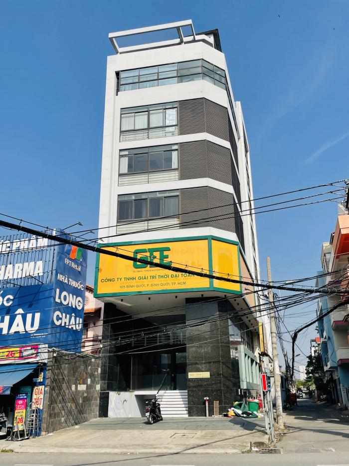 Tòa nhà cho thuê 105 Bình Quới Quận Bình Thạnh