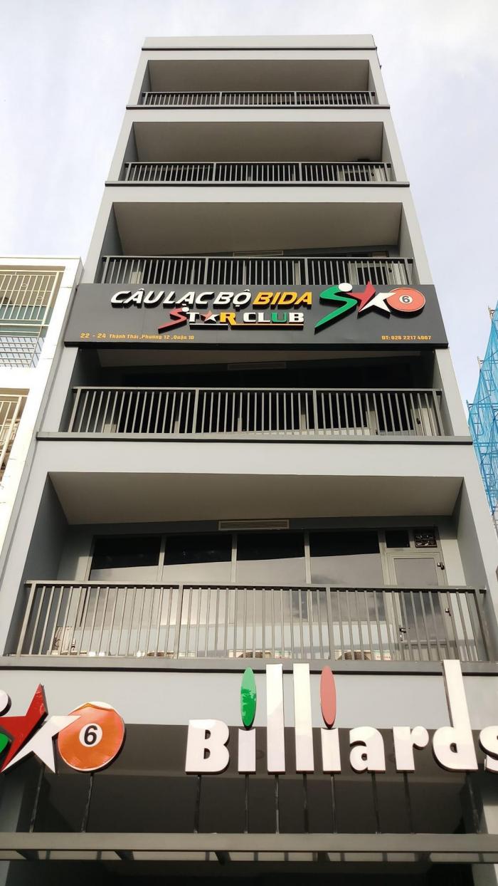 Tòa nhà cho thuê đường Thành Thái Quận 10