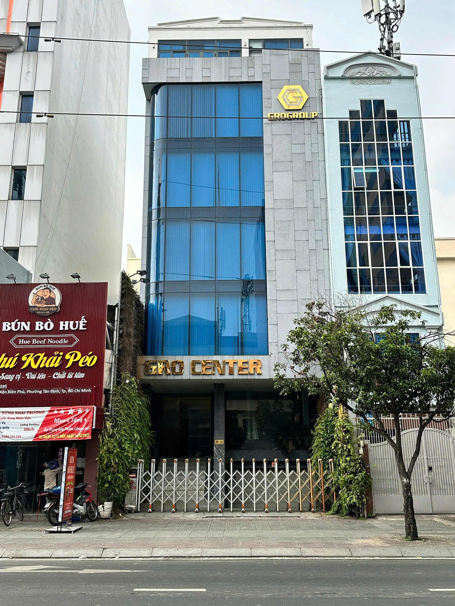 Tòa nhà cho thuê mặt tiền 132 - 134 Điện Biên Phủ Quận 1