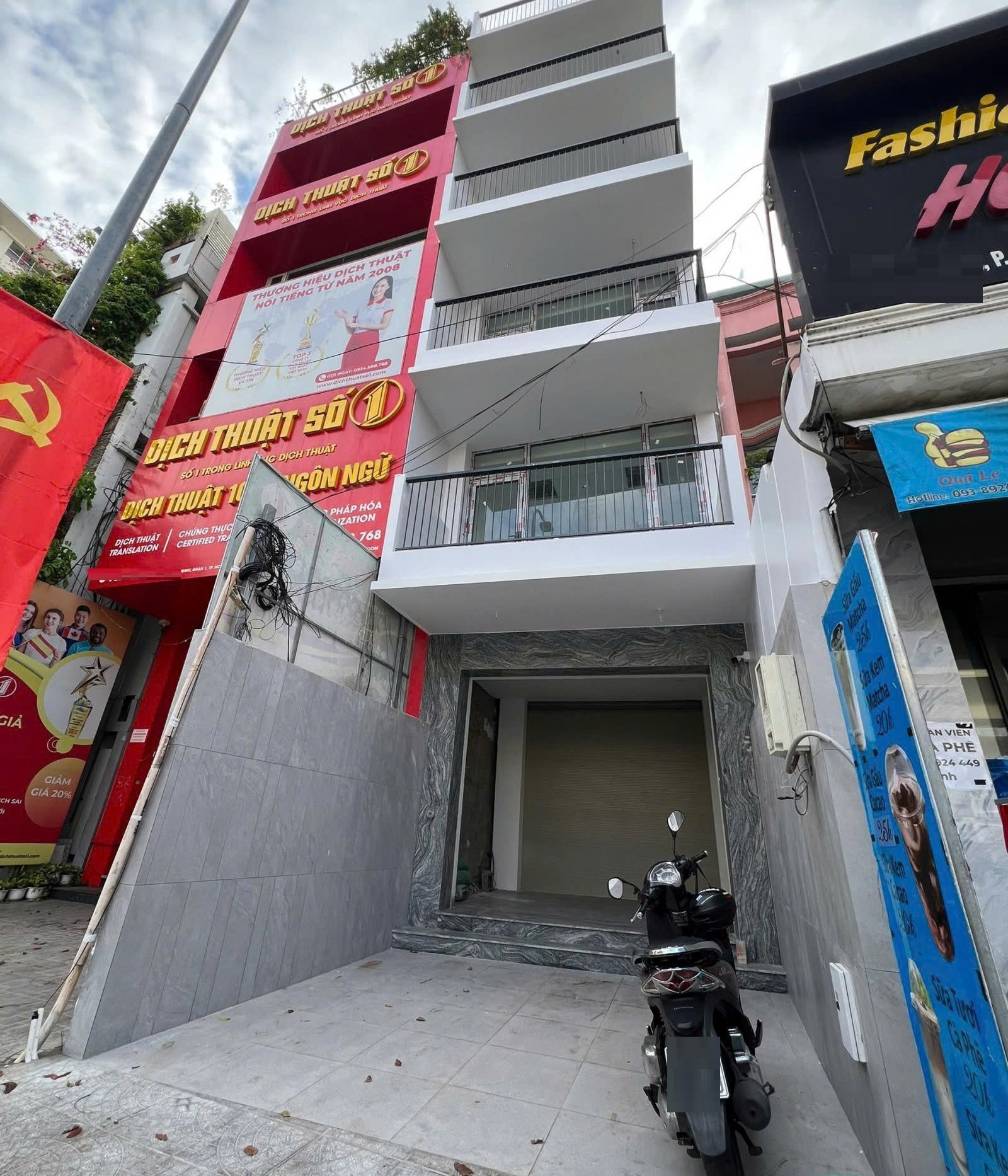Tòa nhà cho thuê mặt tiền 345 Nguyễn Trãi Quận 1