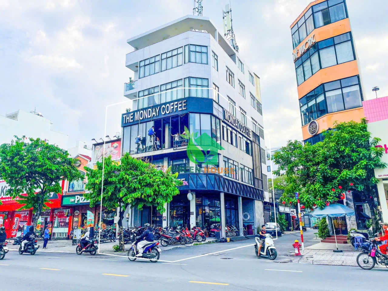 Cho thuê nhà 2 mặt tiền đường Phan Văn Trị quận Gò Vấp