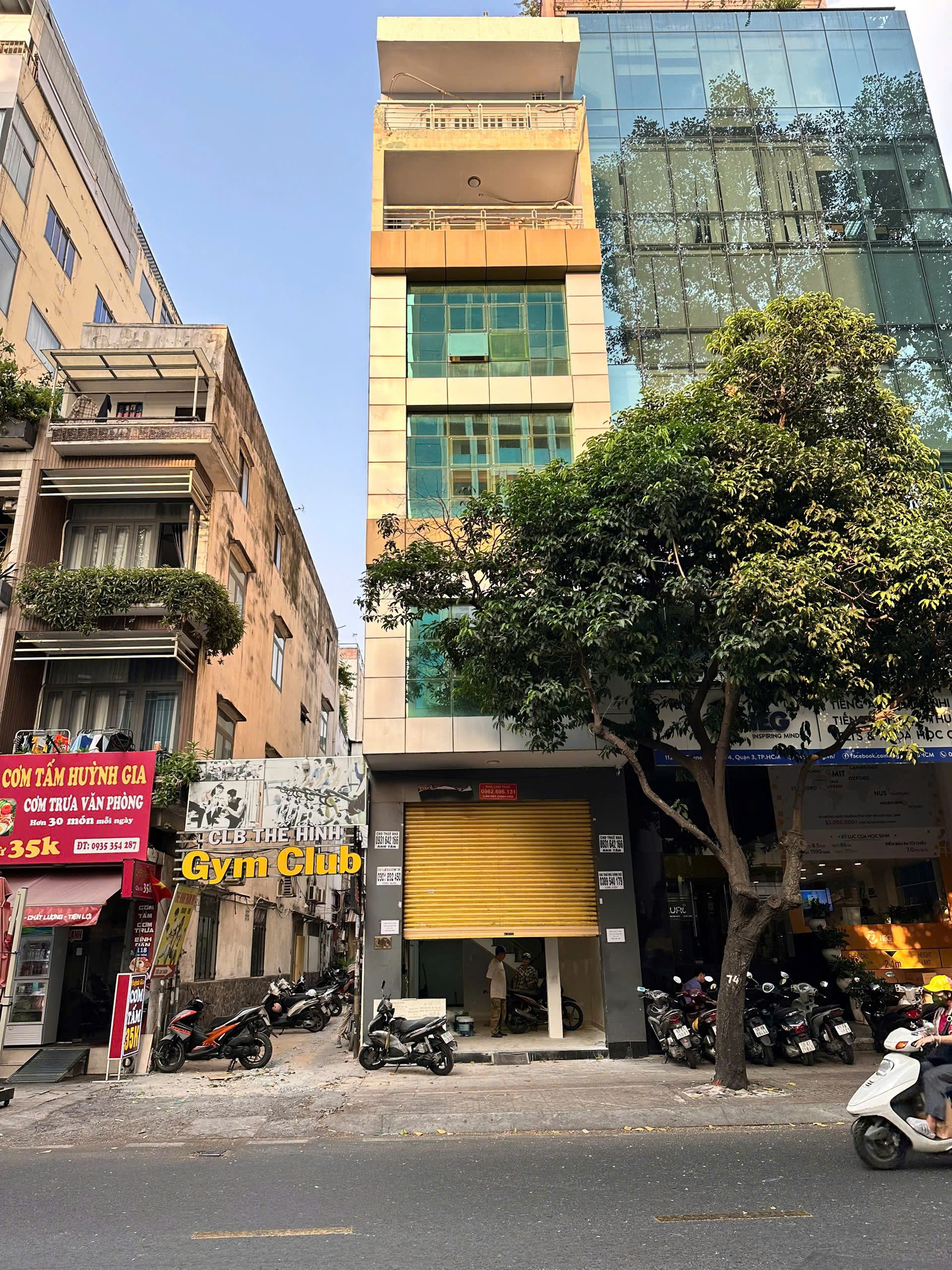 Cho thuê nhà mặt tiền đường Cao Thắng Quận 3