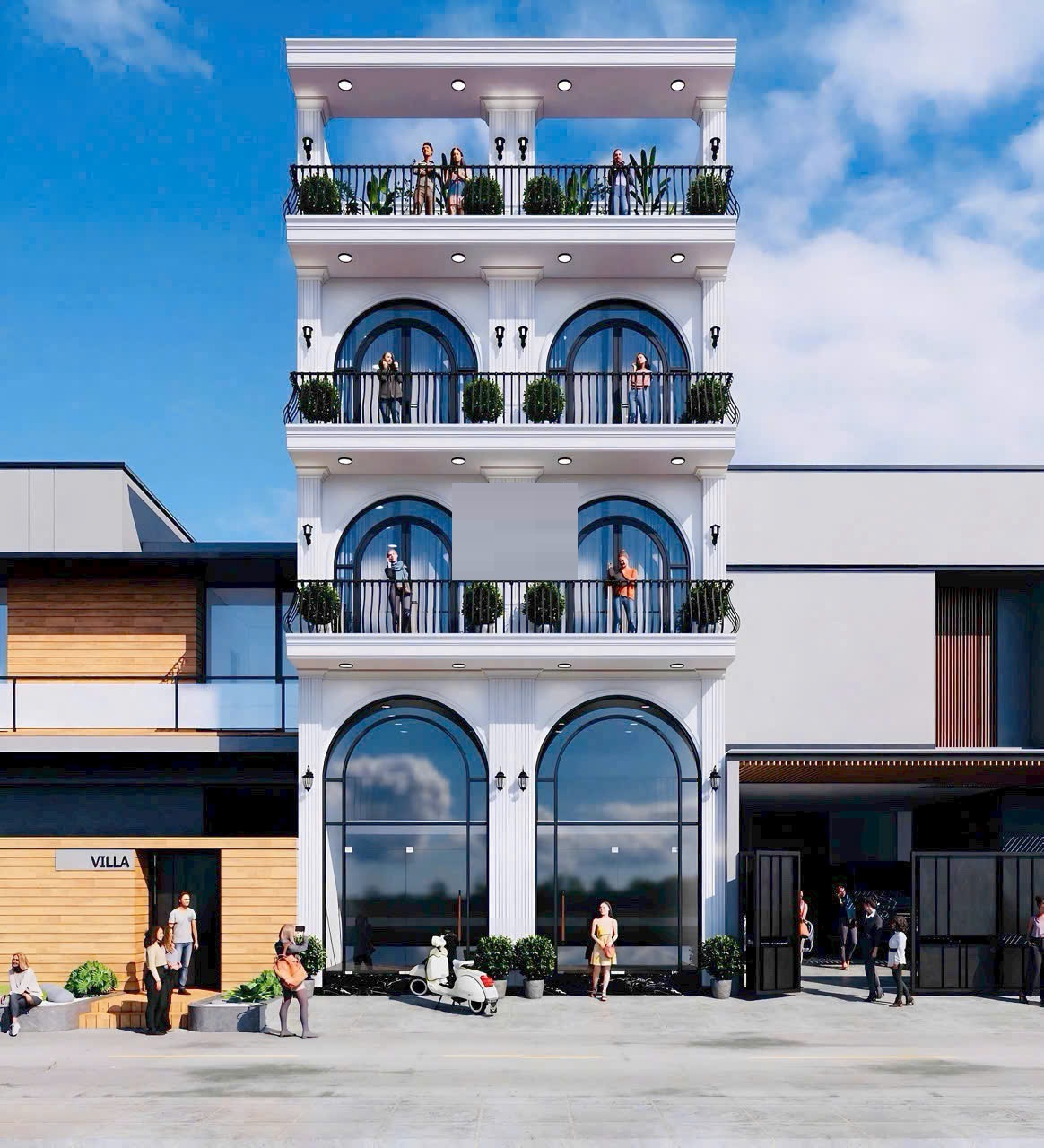 Tòa nhà cho thuê mặt tiền đường Trương Định Quận 3