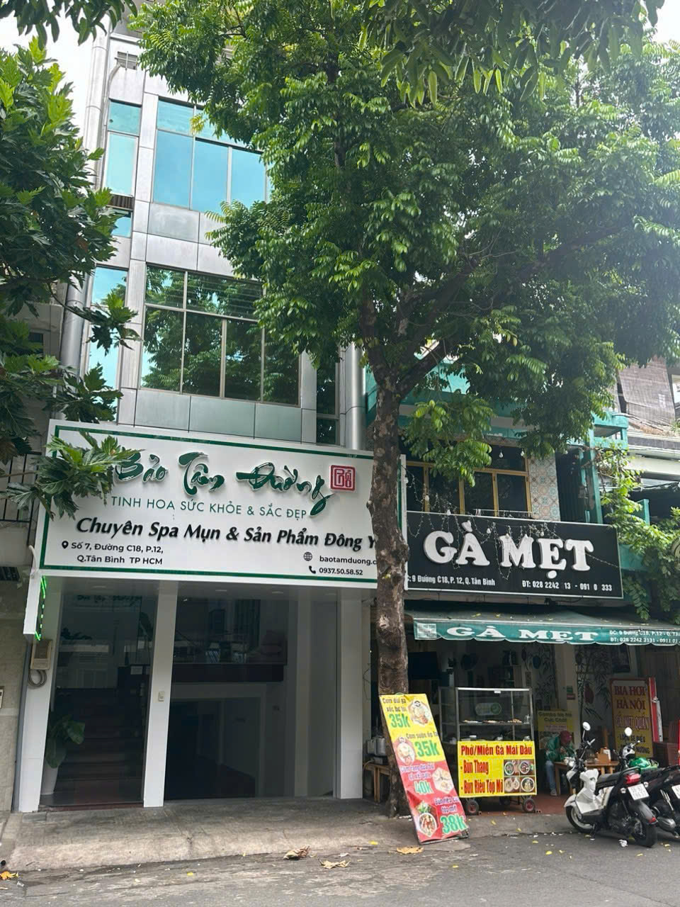 Bán nhà mặt tiền 2 căn đôi đường C18 khu K300 diện tích: 10x20m