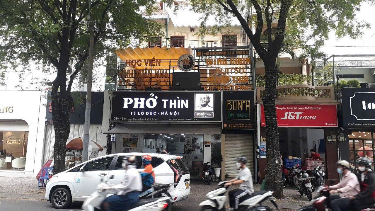Bán nhà mặt tiền đường Bà Huyện Thanh Quan diện tích: 8x28m trệt
