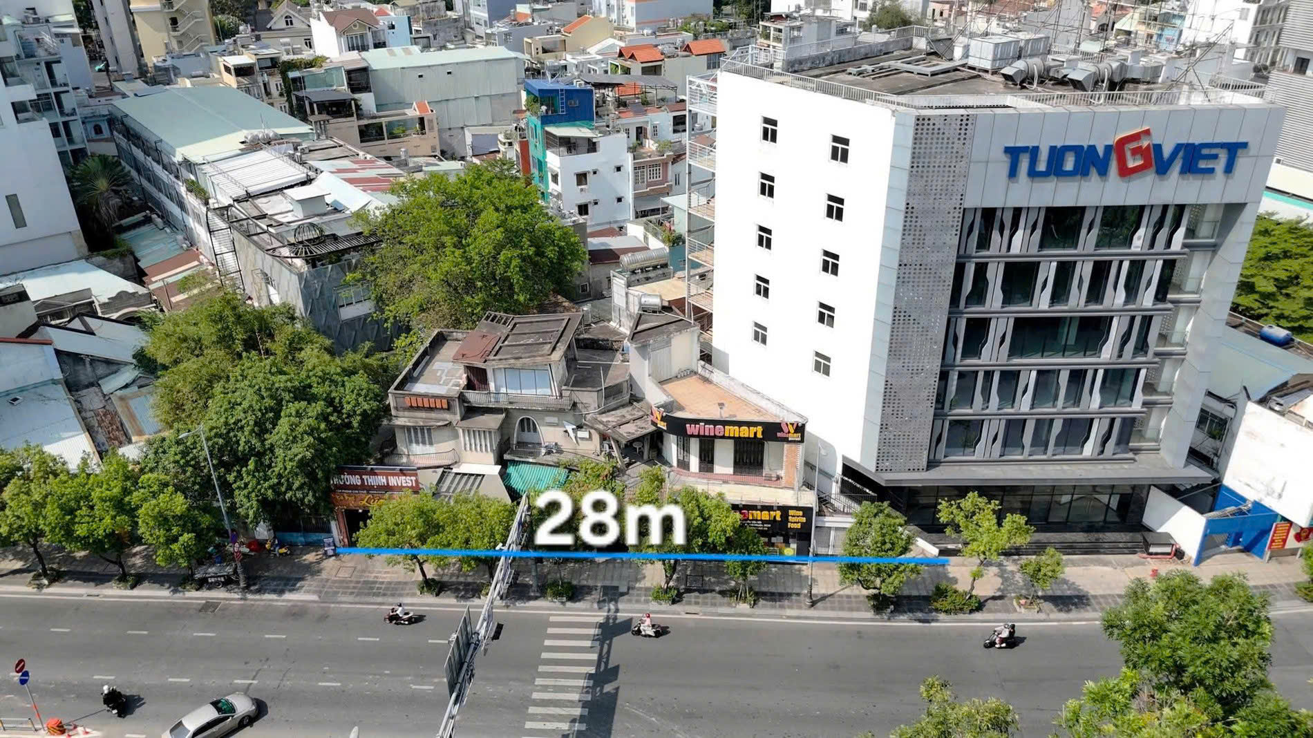 Bán nhà mặt tiền đường Nguyễn Văn Trỗi diện tích: 28x45m trệt