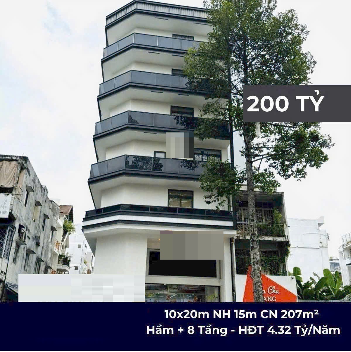 Bán tòa nhà 2 mặt tiền đường 3/2 quận 10