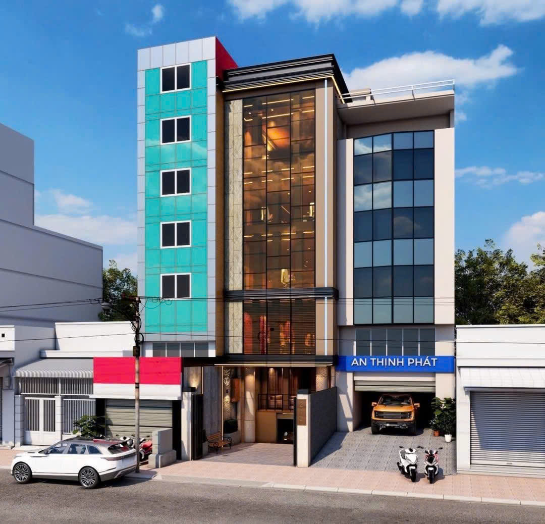 Bán tòa nhà mặt tiền 212 Lê Quang Định diện tích: 6x42m (nở hậu 7m) trệt lửng 5 lầu sân thượng