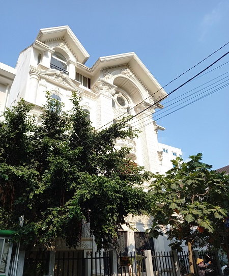 Cho thuê biệt thự 2 mặt tiền đường Trần Thiện Chánh quận 10