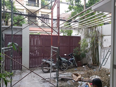 Cho thuê biệt thự đường Sông Thao quận Tân Bình đang sửa mới