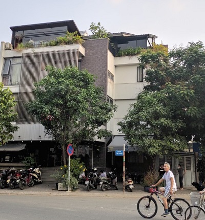 Cho thuê nhà 2 mặt tiền đường Nguyễn Qúy Cảnh Quận 2 17x10m 3 lầu