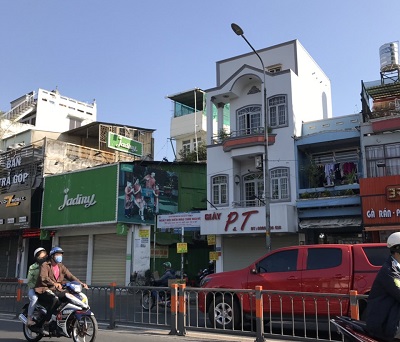 Cho thuê nhà 2 mặt tiền đường Quang Trung phường 10 gò vấp