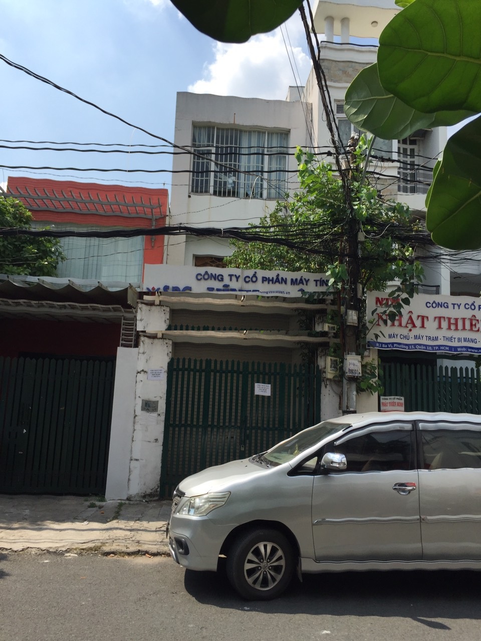 Cho thuê nhà đường Ba Vì phường 15 quận 10