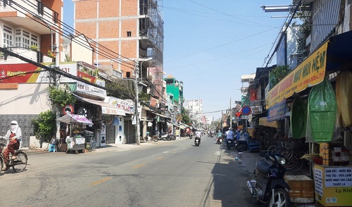 Cho thuê nhà đường Bùi Hữu Nghĩa phường 1 quận Bình Thạnh