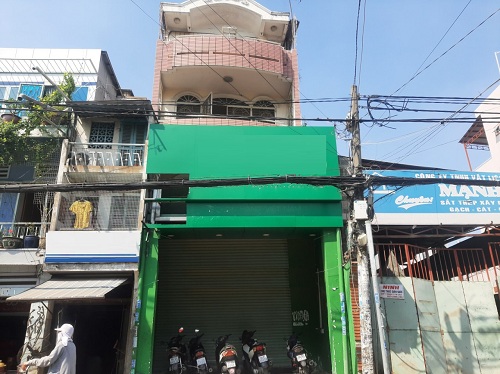 Cho thuê nhà đường Bùi Hữu Nghĩa phường 1 quận Bình Thạnh