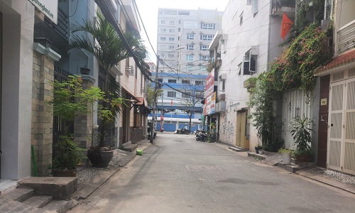 Cho thuê nhà đường D1 phường 25 quận Bình Thạnh