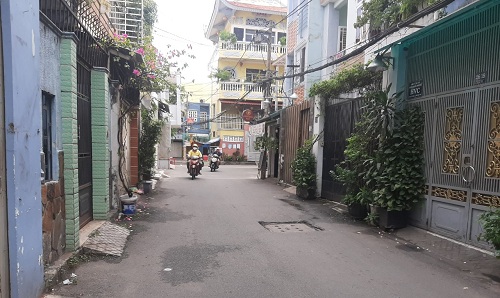 Cho thuê nhà đường Đinh Tiên Hoàng phường 3 quận Bình Thạnh
