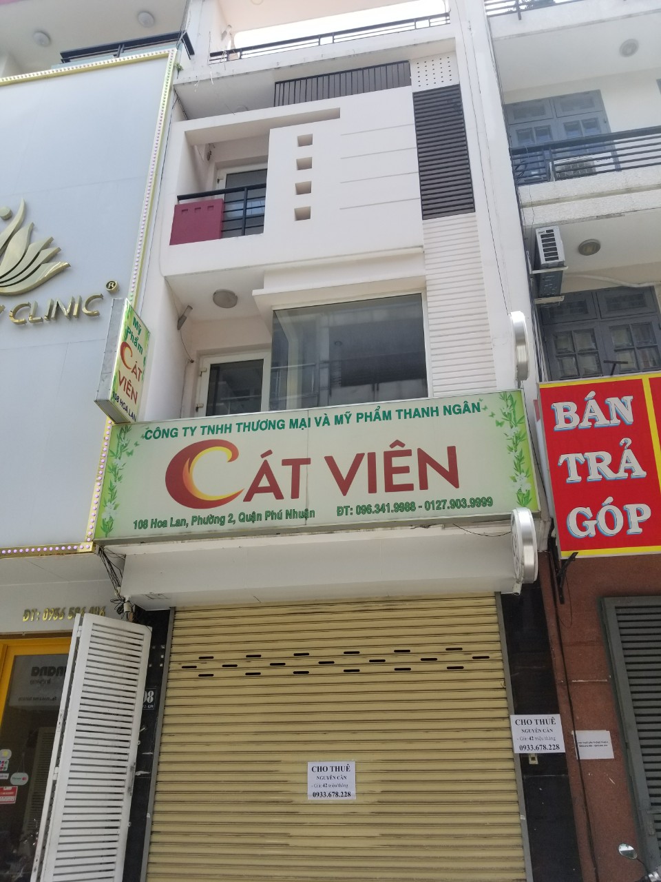 Cho thuê nhà 108 Hoa Lan Quận Phú Nhuận Phường 2
