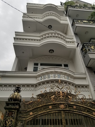 Cho thuê nhà đường Huỳnh Văn Bánh quận Phú Nhuận 1 trệt 3 lầu