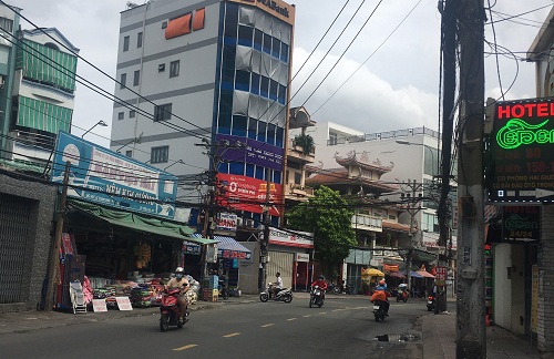 Cho thuê nhà đường Lê Quang Định phường 1 quận Bình Thạnh