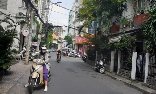 Cho thuê nhà đường Nguyễn Hiền quận 3