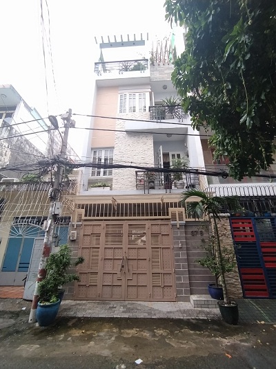 Cho thuê nhà đường Nguyễn Minh Hoàng quận Tân Bình 5x16m