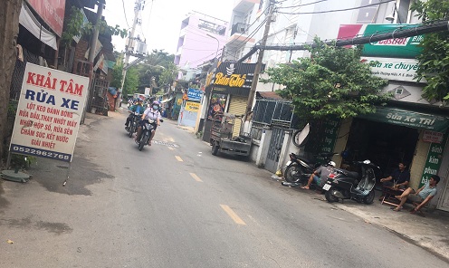 Cho thuê nhà đường Nguyễn Thượng Hiền quận Bình Thạnh phường 5