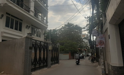 Cho thuê nhà đường Nguyễn Trung Trực quận Bình Thạnh
