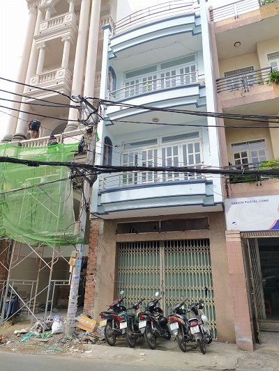 Cho thuê nhà đường Phạm Phú thứ quận Tân Bình