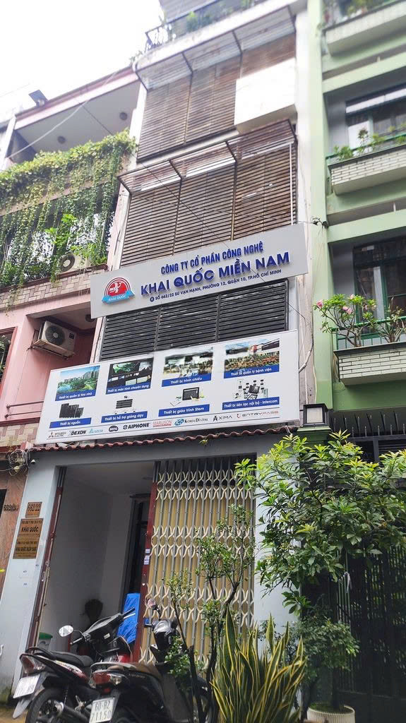 Cho thuê nhà đường Sư Vạn Hạnh Quận 10