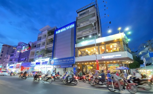 Cho thuê nhà Góc 2 mặt tiền đường Hai Bà Trưng và Bà Lê Chân quận 1