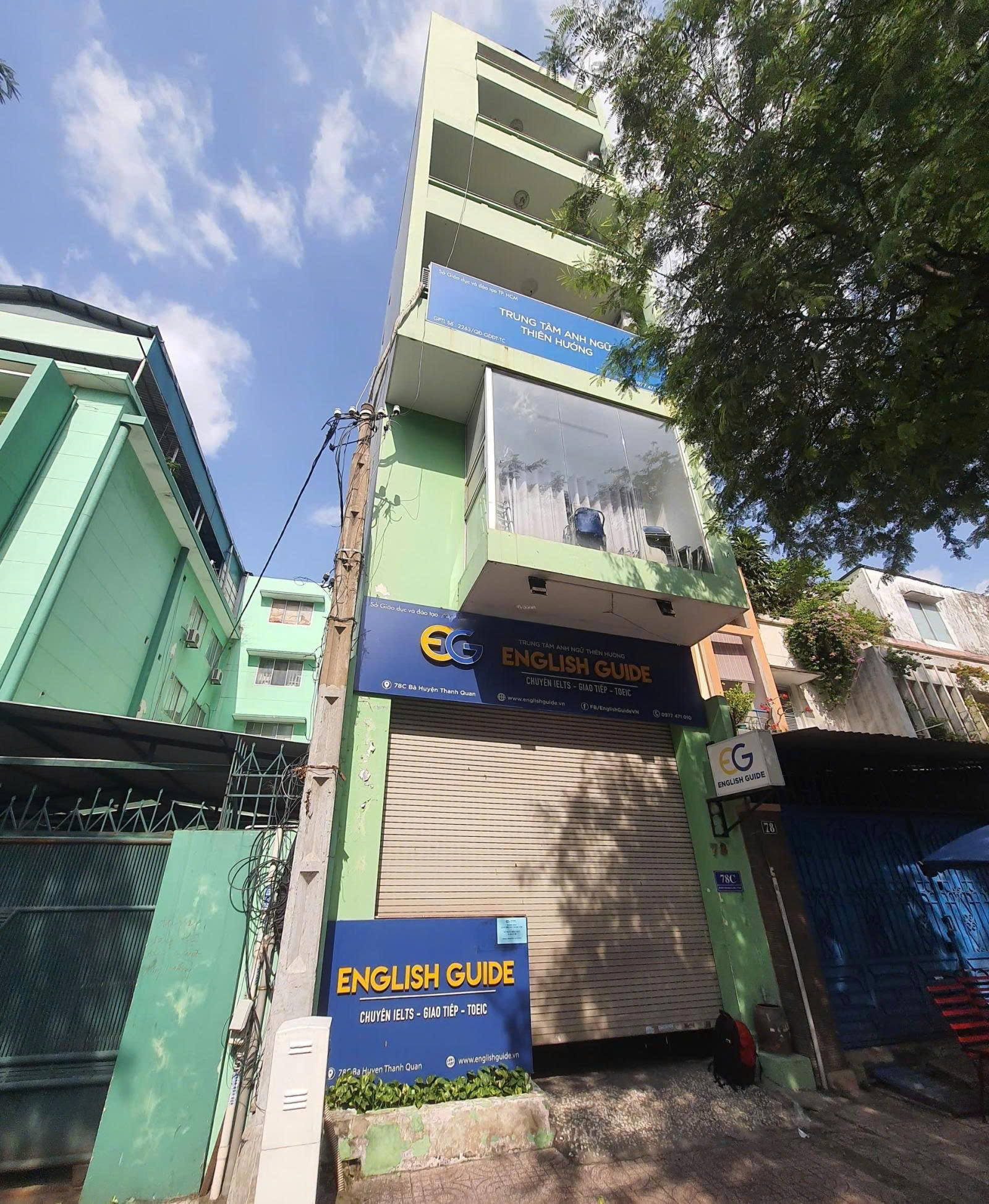 Cho thuê nhà mặt tiền đường Bà Huyện Thanh Quan quận 3