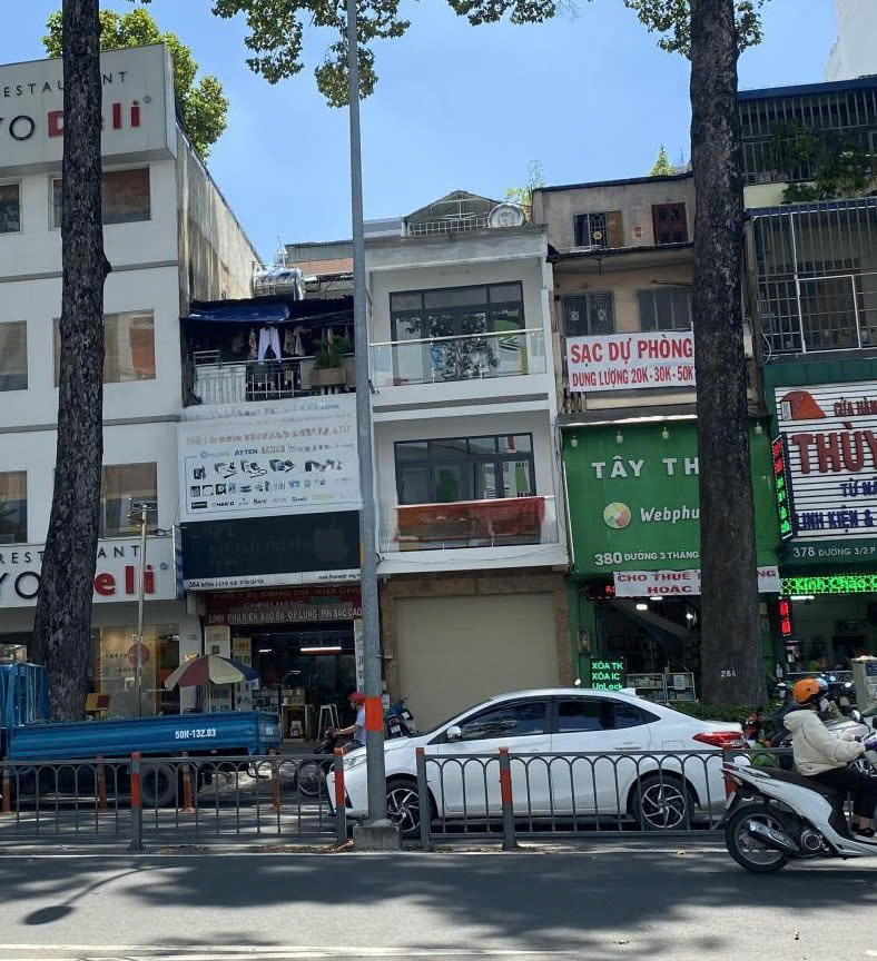 Cho thuê nhà mặt tiền đường Ba Tháng Hai Quận 10