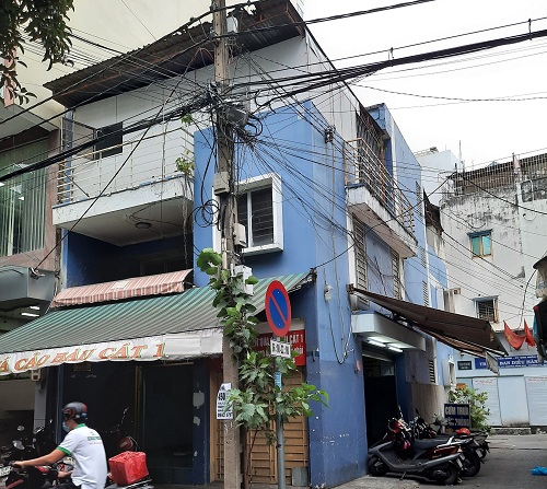 Cho thuê nhà mặt tiền đường Bàu Cát 1 phường 14 quận Tân Bình