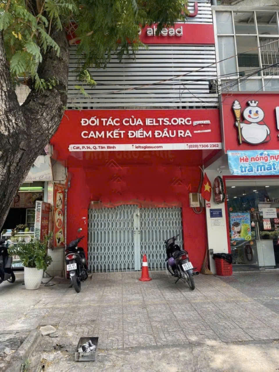 Cho thuê nhà mặt tiền đường Bàu Cát Đôi quận Tân Bình