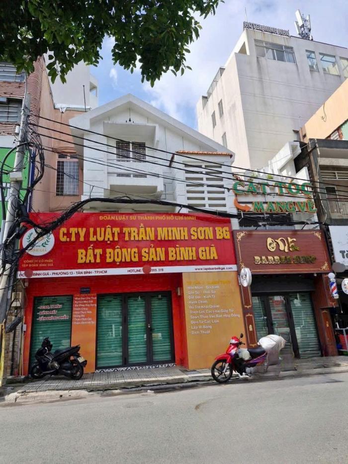Cho thuê nhà mặt tiền đường Bình Giã quận Tân Bình