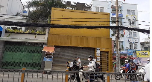 Cho thuê nhà mặt tiền đường Cách Mạng Tháng Tám quận 10