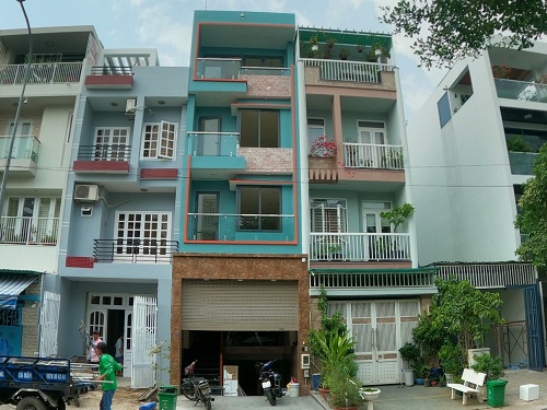 Cho thuê nhà mặt tiền đường Cao Đức Lân, An Phú, quận 2